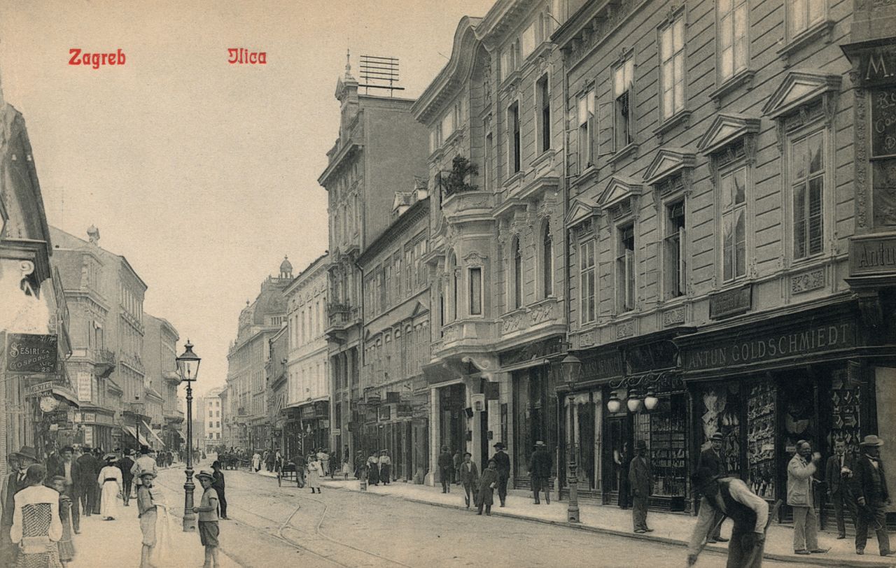 Ilica, oko 1910. godine C
